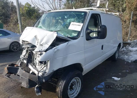 2013 Ford E-250 Commercial из США, поврежденный, VIN 1FTNE2EW8DDA98936